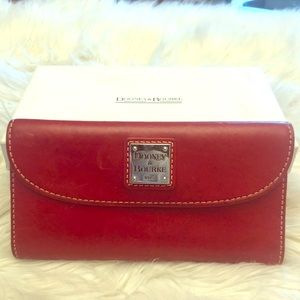 Dooney & Burke Red Wallet